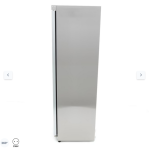  Ψυγείο - 400L - ανοξείδωτος χάλυβας - με γυάλινη πόρτα